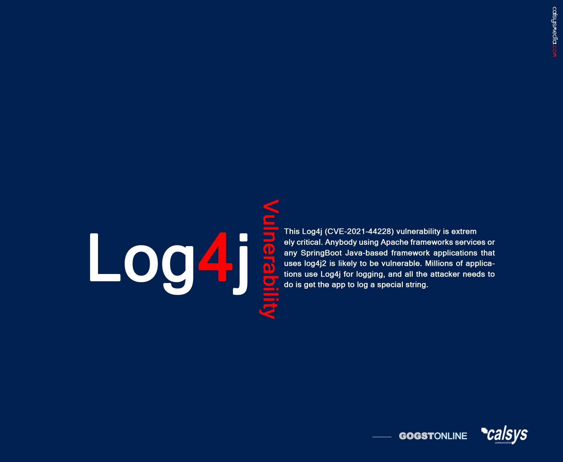Apache Log4j Vulnerability – Detection and Mitigation